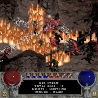 Imagen Gameplay Demostracion Cómo se ve el Juego Diablo 1