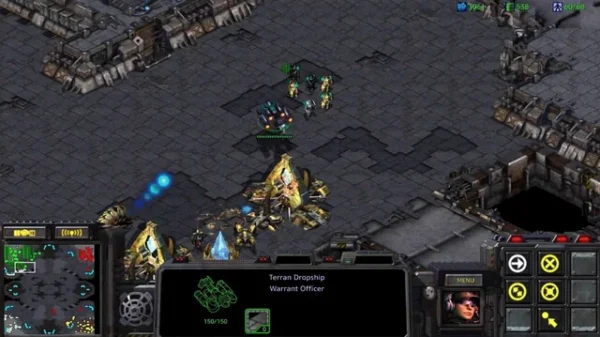 Imagen Gameplay Demostracion Cómo se ve el Juego STARCRAFT 1