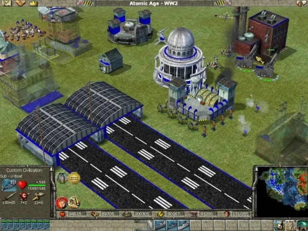 Imagen Gameplay Demostracion Cómo se ve el Juego Empire Earth 1