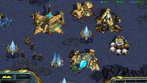 Imagen Gameplay Demostracion Cómo se ve el Juego STARCRAFT 1
