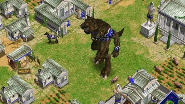 Imagen Gameplay Demostracion Cómo se ve el Juego AGE OF MYTHOLOGY THE TITANS EXPANSION