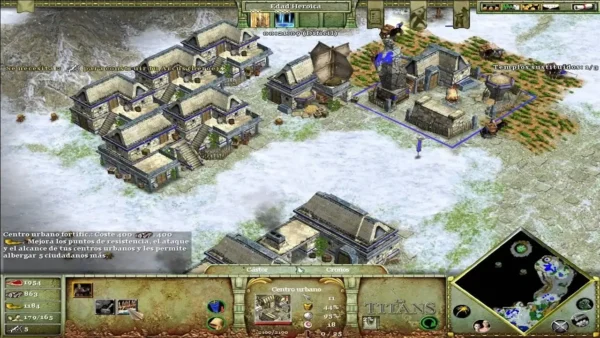 Imagen Gameplay Demostracion Cómo se ve el Juego AGE OF MYTHOLOGY THE TITANS EXPANSION