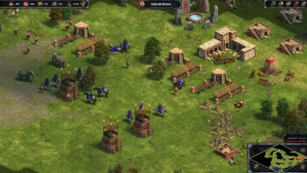 Imagen Gameplay Demostracion Cómo se ve el Juego AGE OF EMPIRES 1 GOLD EDITION RISE OF ROME