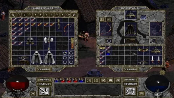 Imagen Gameplay Demostracion Cómo se ve el Juego Diablo 1