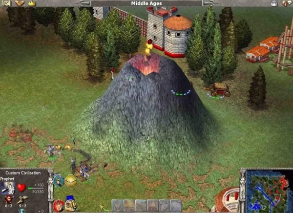 Imagen Gameplay Demostracion Cómo se ve el Juego EMPIRE EARTH VOLCAN