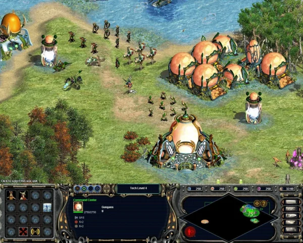 Imagen Gameplay Demostracion Cómo se ve el Juego Galactic Battlegrounds Clone Campaigns Age of Empires de StarWars