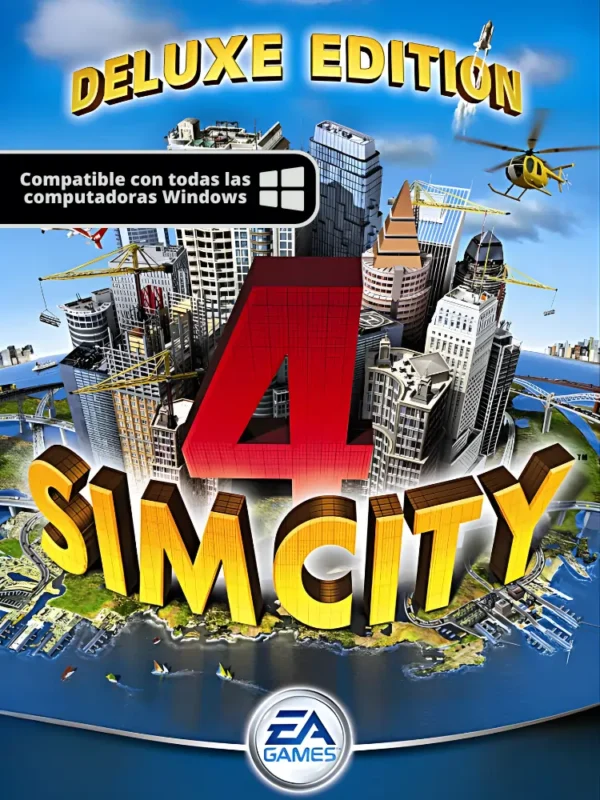 PORTADAVIDEOJUEGO PCLINK SimCity 4 Deluxe Edition (2003) para PC