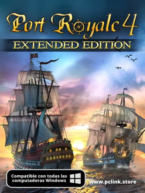 PORTADAVIDEOJUEGO PCLINK (32) Port Royale 4 Versión Extendida