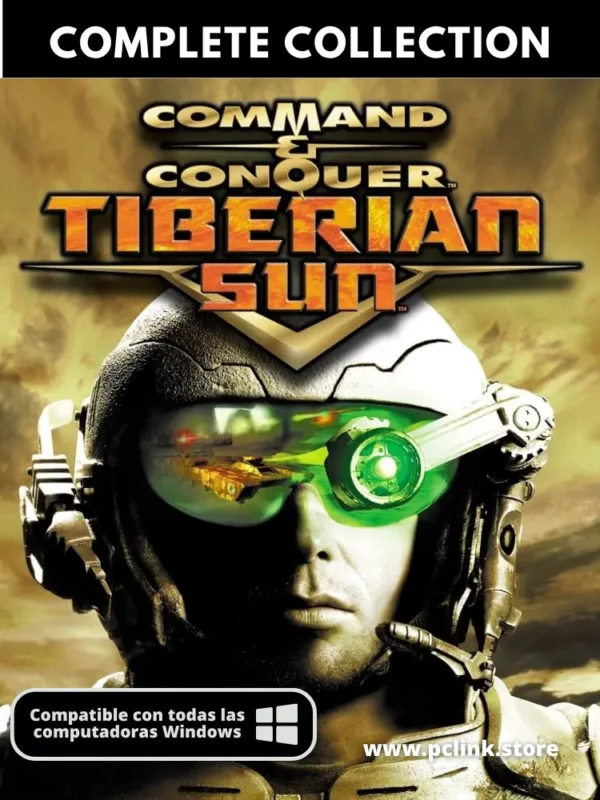 PORTADAVIDEOJUEGO PCLINK (2) Command & Conquer: Tiberian Sun + Firestorm (1999) para PC